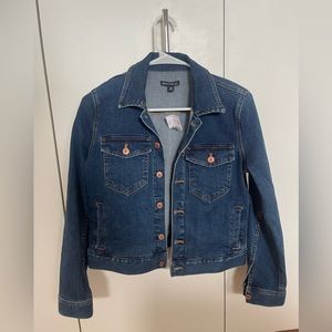 J Crew XS Dark Blue Jean Jacket